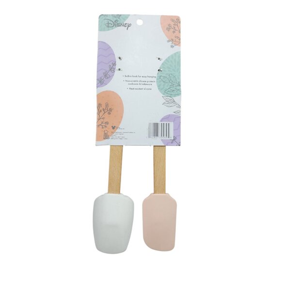 Minie Mickey Silicone Spatula & Spoon Set Non-scratch Small - Picture 4 of 7